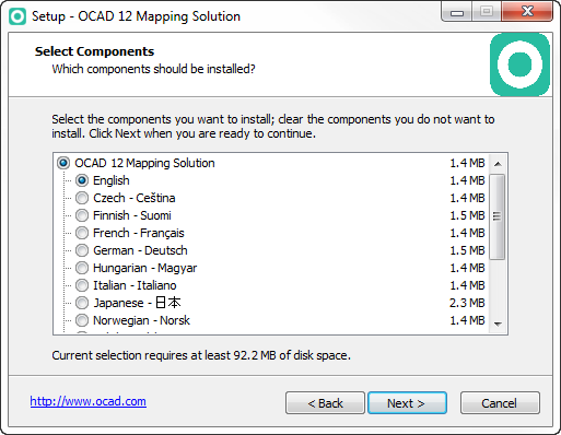 Language Setup